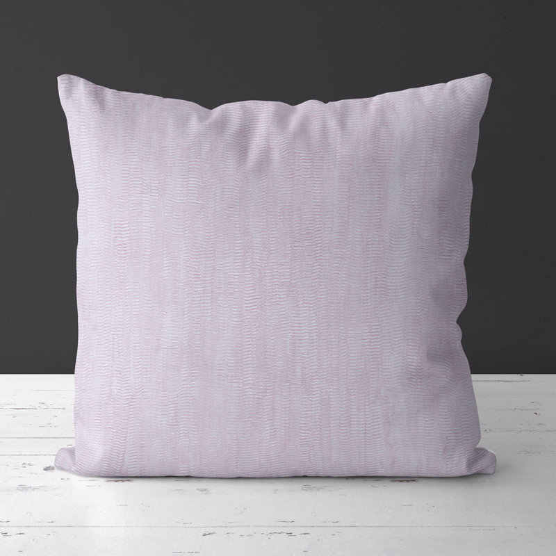 Housse de coussin carré et insert, Violet glacé