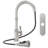 Pull‑Down High‑Arc Single‑Handle Kitchen Sink Faucet with 3‑Function Spray Head and 10‑Inch Deck Plate, Modern Kitchen Faucet,Brushed Nickel-59052246