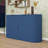 2-Drawer Sideboard with Curved Doors and 3-Tier Shelves for Living Room-614489036