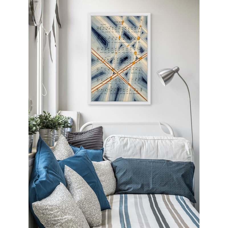 « the robin' » par nikki galapon, reproduction d’art encadrée, H 45 po x l 30 po x P 1,5 po