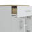 Oxford Pantry Cabinet, One Drawer, One Double Door Cabinet With Two Shelves