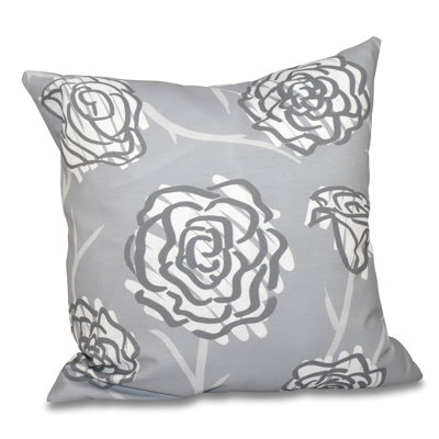 Housse et insert de coussin d'extérieur carré Botanical Blooms