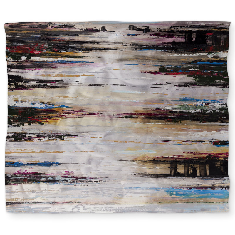Abstract Runny Paint Blue Modern Duvet Cover | Home Decor, King Duvet Cover