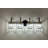 Gjystina 3-Light Dimmable Gold-Black/Chrome Crystal Vanity Light-1953335485-2001491329