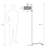 71'' Arched/Arc Rattan Floor Lamp