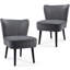 Chaise d'appoint 23 po Shockley-287249214
