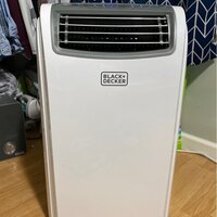 Is A Portable Air Conditioner Worth It? BLACK+DECKER BPACT12WT 12,00 BTU  Installed In Sliding Door 