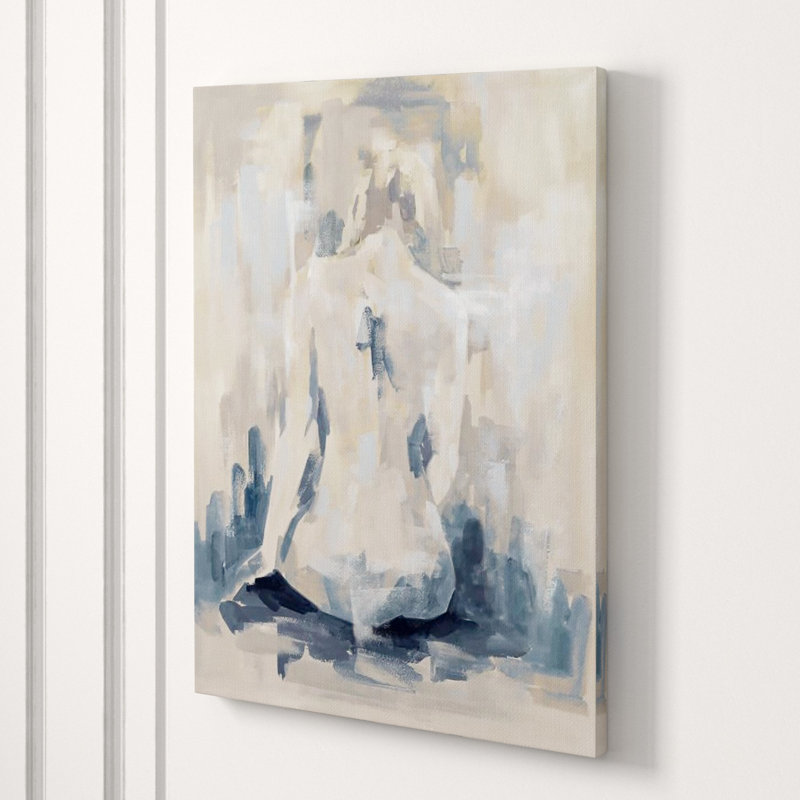 Delicate Afternoon II Painting by Janice Sadler, Outdoor, 40" H x 30" W x 1.5" D