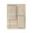 Willow 3 Pieces Towel Set – 100% Combed Cotton, Premium Quality 630 GSM, Ivory, Ultra-Soft & Highly Absorbent (1 Bath, 1 Hand, 1 Wash Towels set)-50988660-50988648