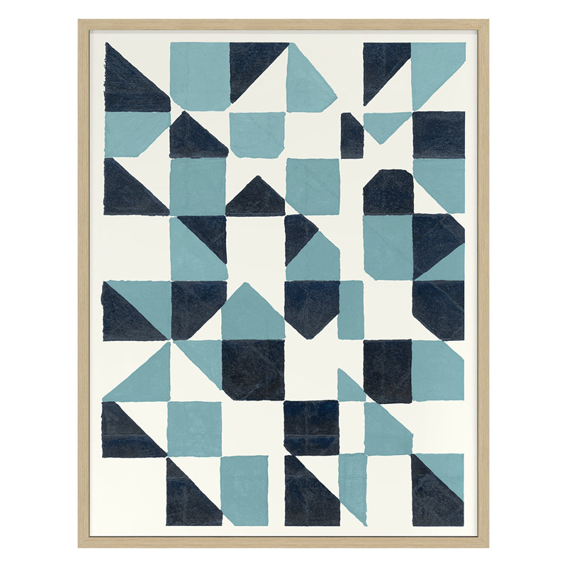 Palazzo Print by Andy Burgess, Nordic Oak, 24" H x 18" W x 1.5" D