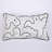 Spider Web Ghost Party Lumbar Throw Pillow