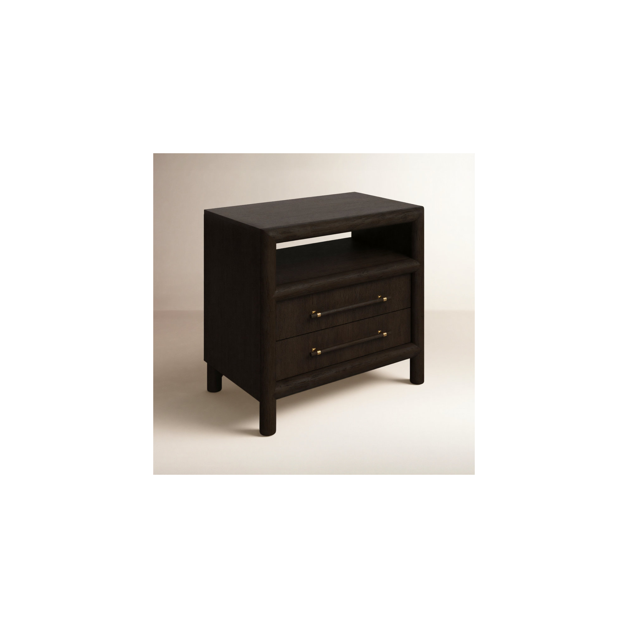 Colleen 2 - Drawer Nightstand, Basalt Gray