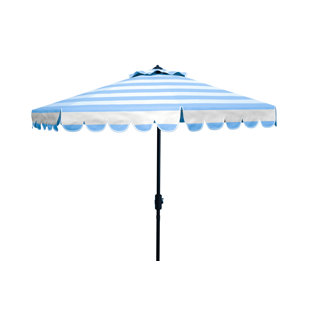 Natalee 108" Scalloped Tilt Top Market Umbrella
