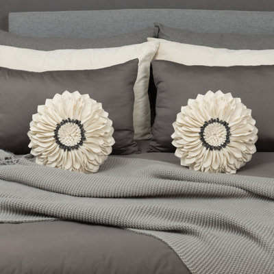 Housse et insert décoratif décoratif 3D Floral