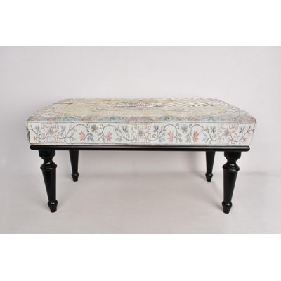 Bohemian Bench, Coffee Bench, Ottoman Bench, Upholstered Bench, Turkish Rug Bench, Kilim Bench, Home Decor Bench, Handmade Bench