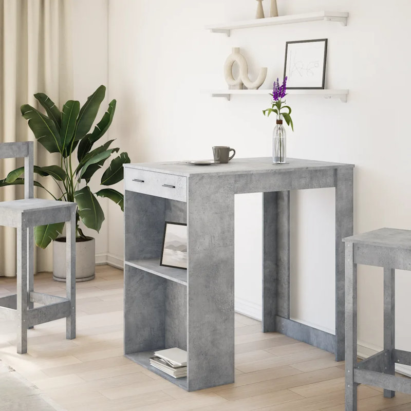 51-9 Dining Table, Concrete grey