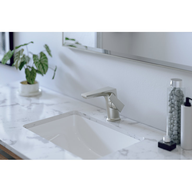 Miller Single-handle Bathroom Faucet, Brushed Nickel