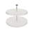 Rev-A-Shelf Lazy Susan Full-Circle Polymer 2-Shelf, White-29099839-29099841