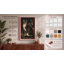 Tabby and Flowers Japandi - Wrapped Canvas-1828042393-1828042395