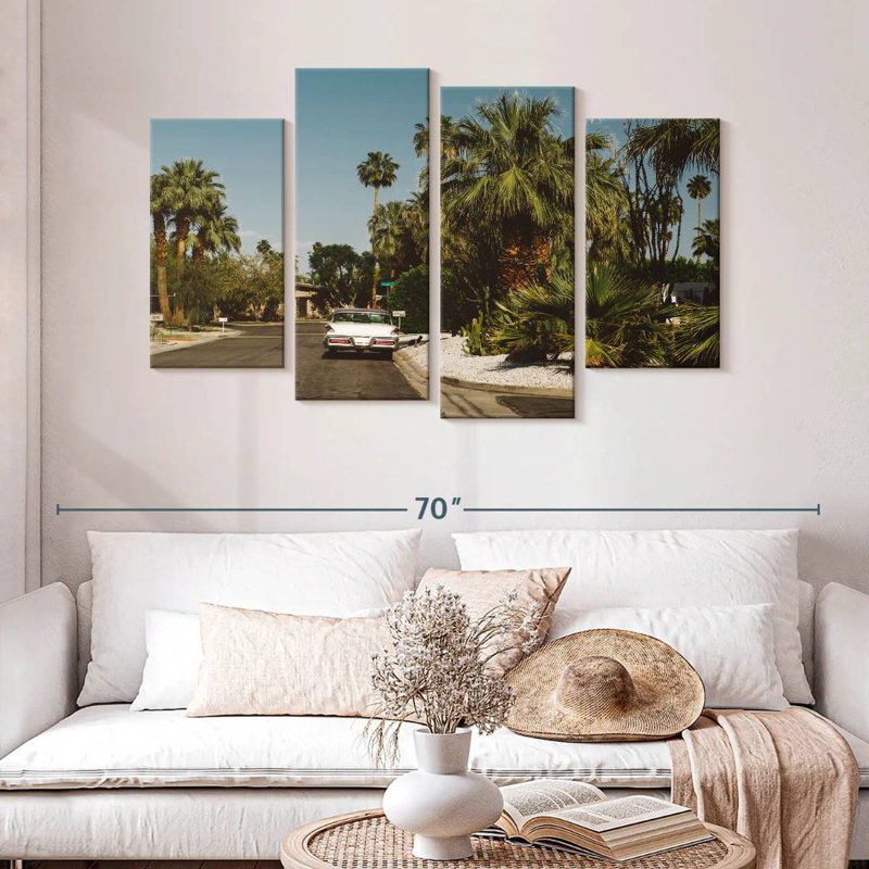 Mehar Palm Springs, H 32 po x l 52 po