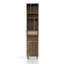 Bibliothèque de présentation avec rangement H 75,59 "himmet