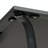 Volpe Square Wood Metal Outdoor Dining Table , 28.05'' in. W 28.05'' in. D
