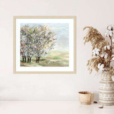 Glorious Bloom by Wood Framed Wall Art Print