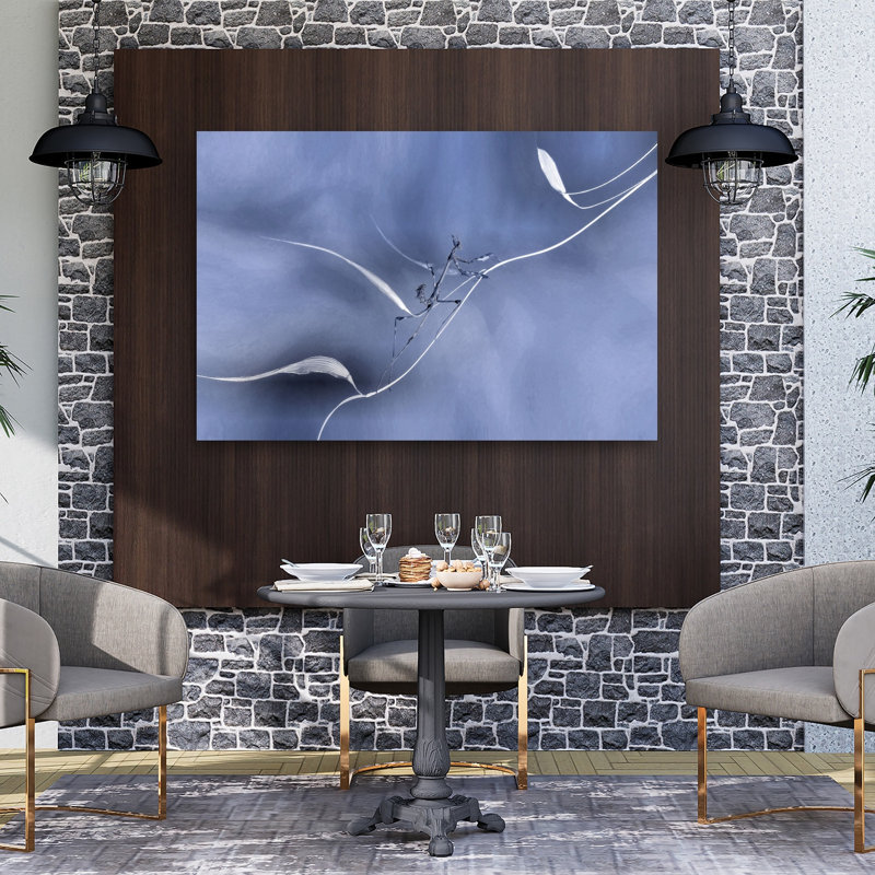 Ascension vers le Nirvana... Affiche murale contemporaine représentant des animaux et la nature, 40" H x 60" W