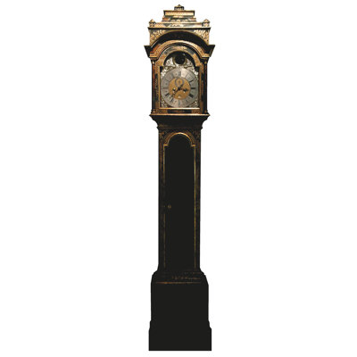 Horloge en carton 1700s Grandfather