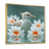 Toile avec cadre doré