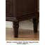 Armoire à vin rétro élégante avec verres et tiroirs