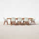 Anautica 118'' Rectangular 8 - Person Outdoor Dining Set