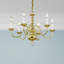 Lustre classique à 6 lumières de style bougie Benedetto-62820059-28328523