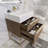 Glasgow 23.5'' Single Bathroom Vanity with Acrylic Top-1232736930