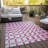 Malek Indoor/Outdoor Area Rug with Non-Slip Backing-1378781261