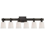 Thomas O'Brien Bryant Six-Light Linear Bath Sconce