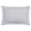 Taie décorative touffetée Heirloom 100% coton chenille, conception de médaillon, housse de coussin décorative douce et respirante, certifié OEKO-TEX, lavable à la machine, toutes saisons, 21 po x 27 po, gris-582812890-550382179