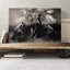 Lion Lionesses and an Elephant Photographic - Wrapped Canvas-19091627