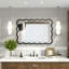 Miroir ondulé en bois massif 40 po x 28 po, décoration murale moderne pour salle de bain, chambre à coucher, salon, salle à manger, vestiaire, vestibule-1247671753-1247671752-1247671754