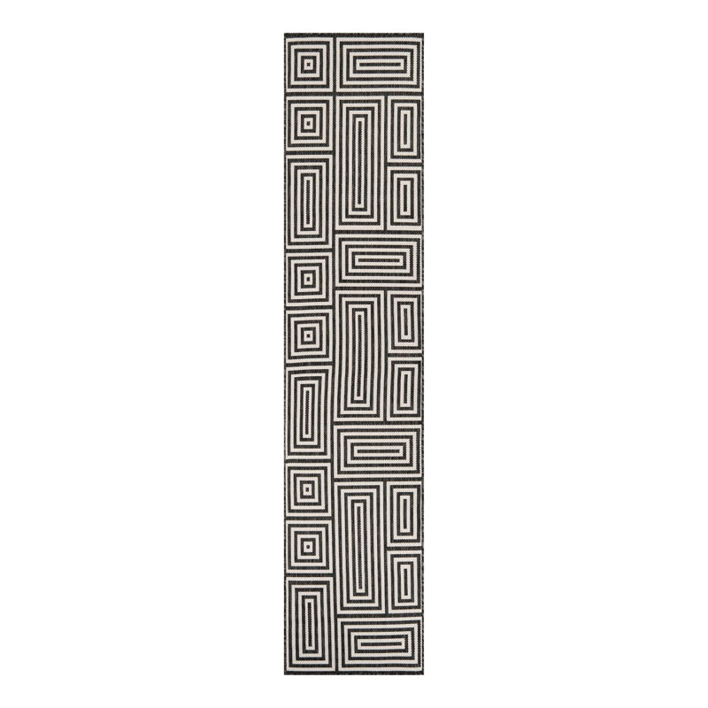 Tapis Forte Hower, Tapis de couloir 2 pi 7 po x 12 pi