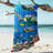 Cipriani Sea Turtles Reef Beach Towel | 100% Cotton Pool Towel, 30"x60"