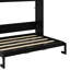 Lit escamotable double avec armoires de rangement