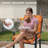 Outdoor Furniture Cushion Set Deep Seating Seat / Back Cushions with Ties (Set of 4)-794761593