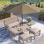Parasol de marché 9 'Khoury-86776663