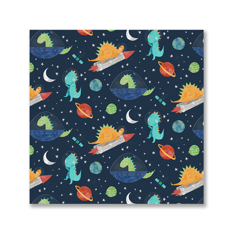 Édredon Space-O-Saurus, Grand lit