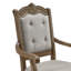 Ensemble de salle à manger à hauteur standard 7 pièces Siewert en noyer-table, quatre chaises et deux fauteuils