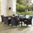 Modway Sojourn 7 Piece Dining Set-588401662-588401657