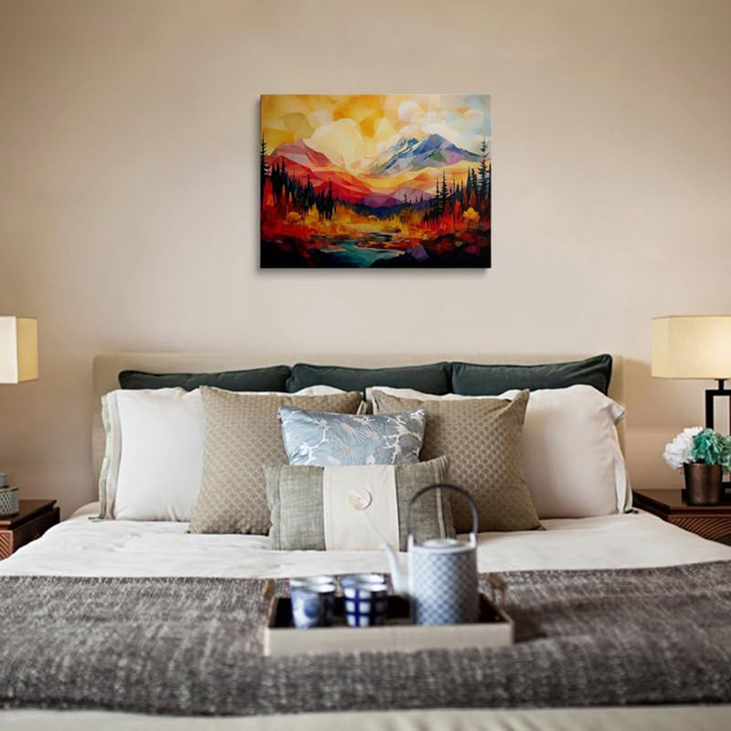 1 Piece Wrapped Canvas Wall Art