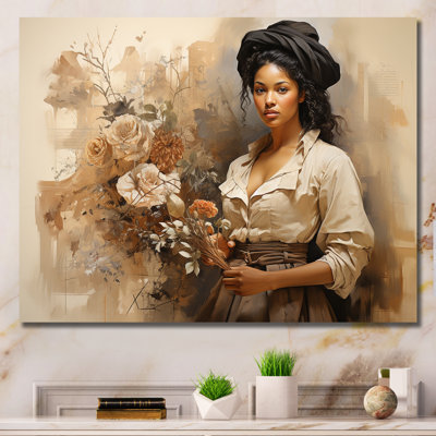 Portrait historique africain - Art africain américain, art mural