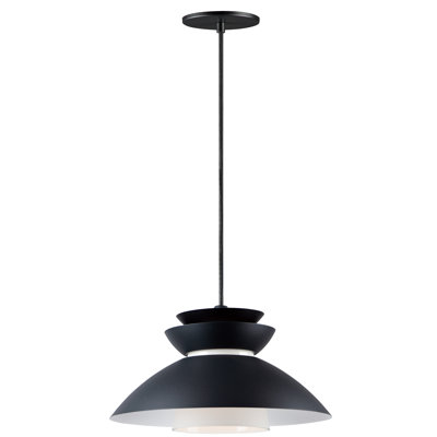 Hannes 1-Light Dimmable Dome Pendant